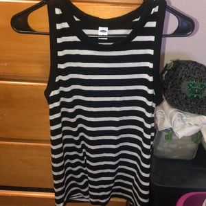 Size Medium Striped Tank